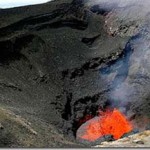 Прыжок в кратер вулкана