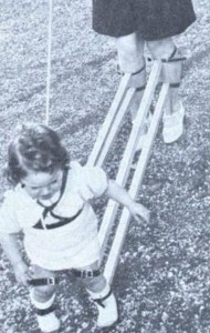 Устройство для обучения ребенка ходьбе (Швейцария, 1939)