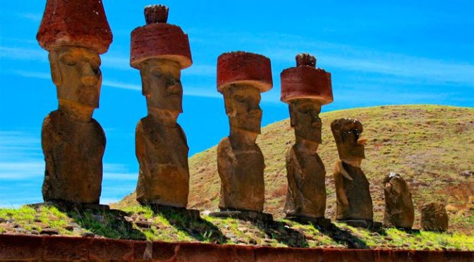 Раскрыта загадка истуканов острова Пасхи: как были построены  статуи моаи