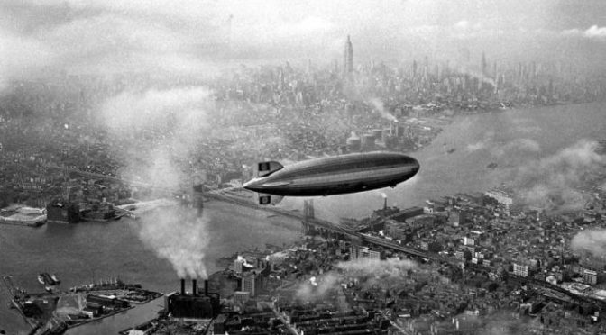 «Гинденбург» изнутри: роскошь воздушных путешествий в 1930-е