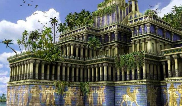 Сады Семирамиды своими руками, макет садов Семирамиды, виды подпорных стенок в ландшафте.